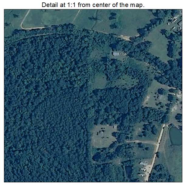 Sanford, Alabama aerial imagery detail