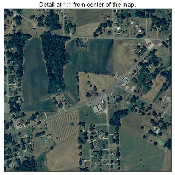 Sardis City, Alabama aerial imagery detail