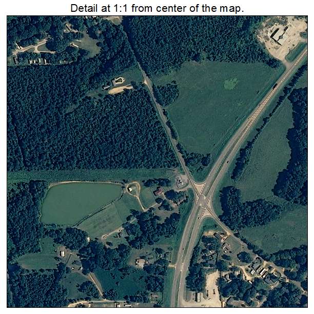 Selmont West Selmont, Alabama aerial imagery detail