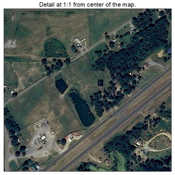 Shiloh, Alabama aerial imagery detail