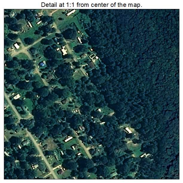 Sipsey, Alabama aerial imagery detail
