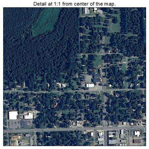 Slocomb, Alabama aerial imagery detail