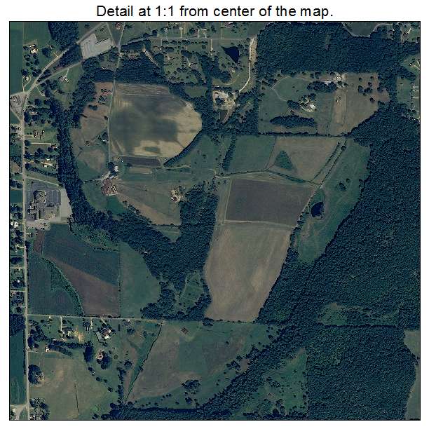 Aerial Photography Map of Southside, AL Alabama