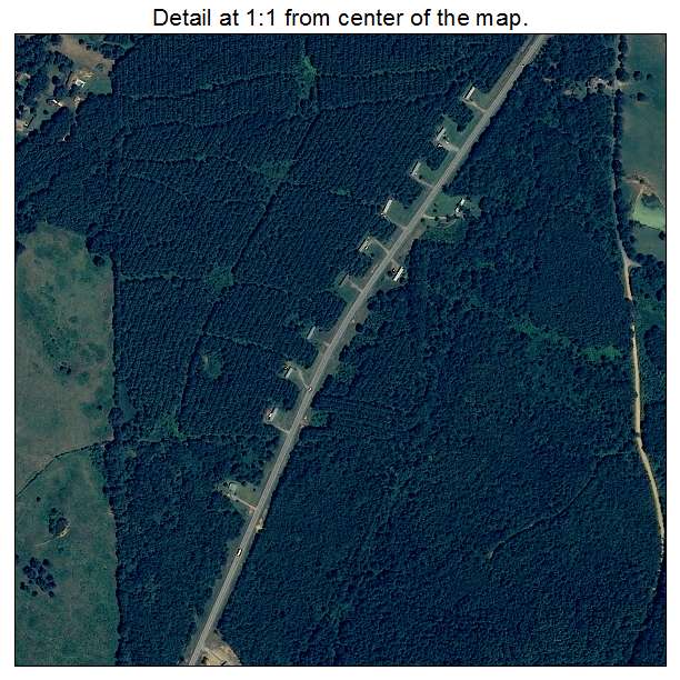 Susan Moore, Alabama aerial imagery detail