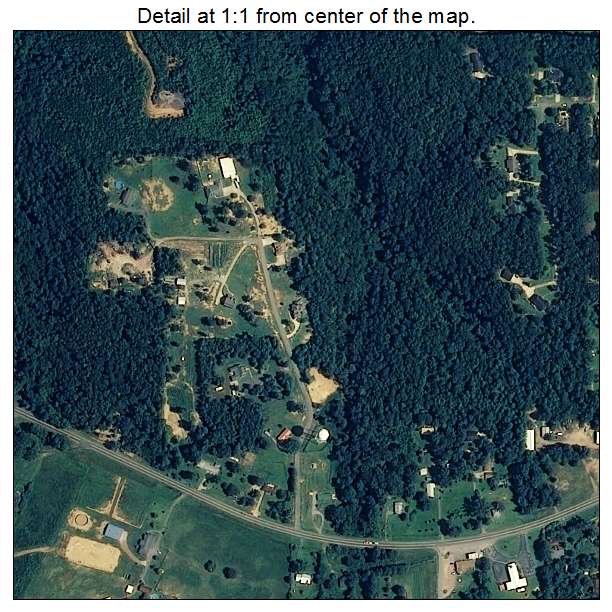 Sylvan Springs, Alabama aerial imagery detail