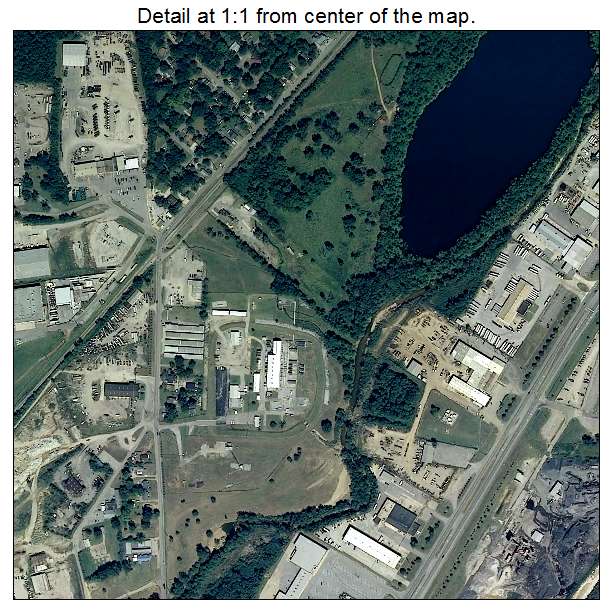 Tarrant, Alabama aerial imagery detail