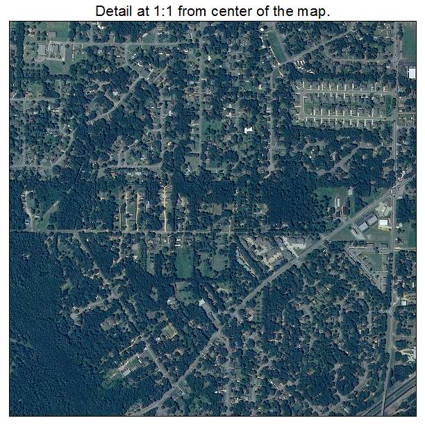 Tillmans Corner, Alabama aerial imagery detail