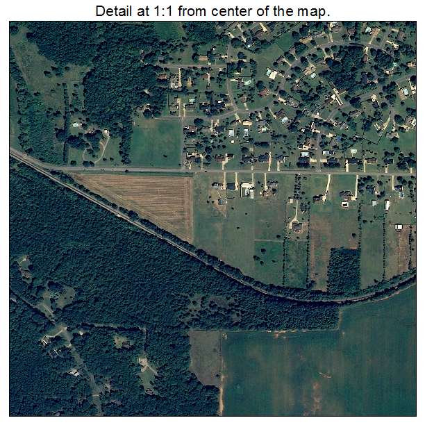 Trinity, Alabama aerial imagery detail