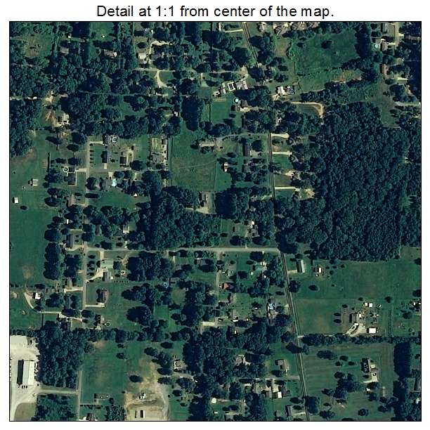 Underwood Petersville, Alabama aerial imagery detail