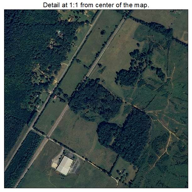 Valley Head, Alabama aerial imagery detail