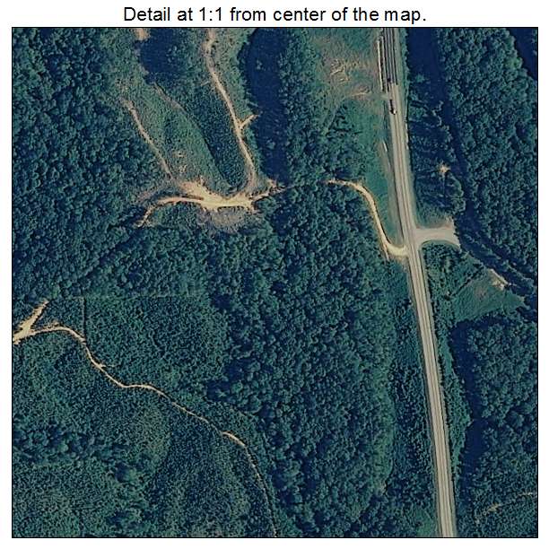 Waldo, Alabama aerial imagery detail
