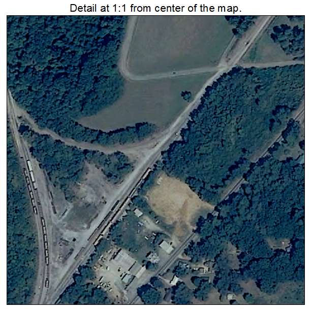 Wilton, Alabama aerial imagery detail