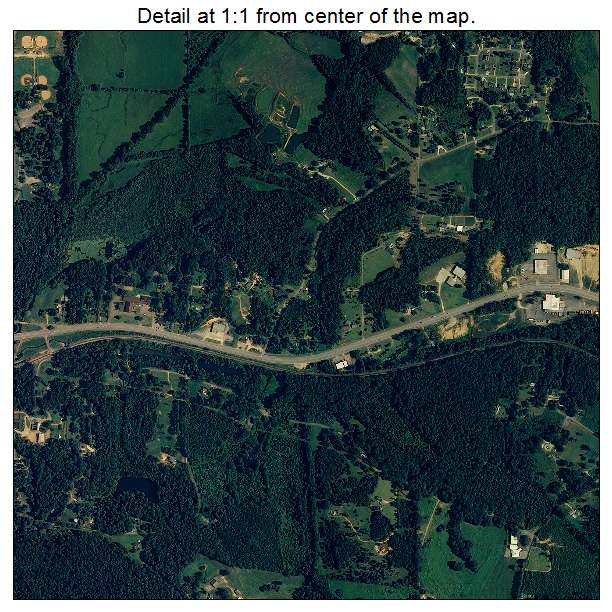 Aerial Photography Map of Winfield, AL Alabama