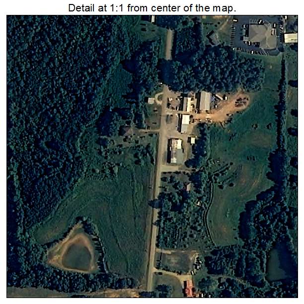 Woodland, Alabama aerial imagery detail