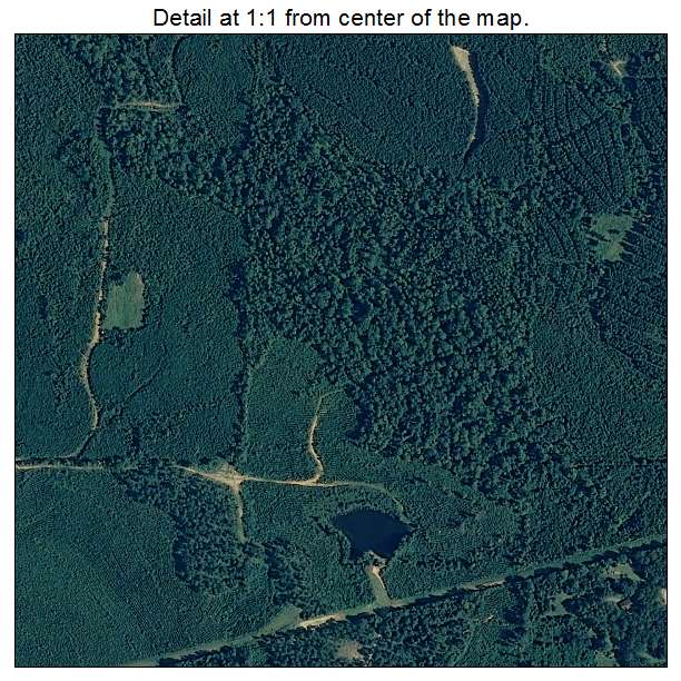 York, Alabama aerial imagery detail