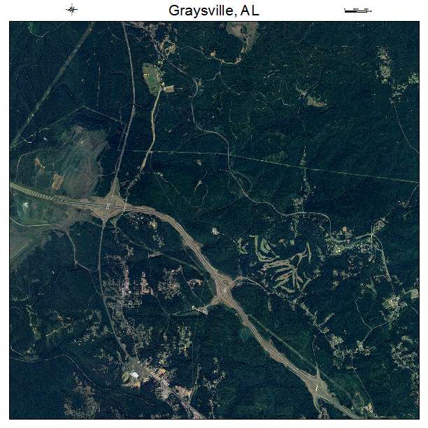 Graysville, AL air photo map