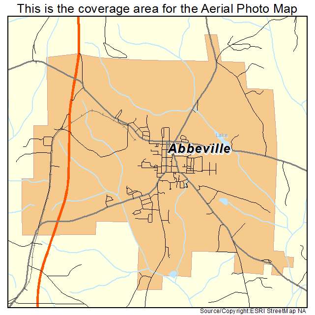 Abbeville, AL location map 