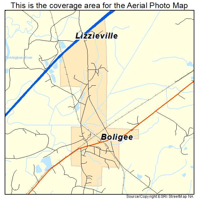 Boligee, AL location map 