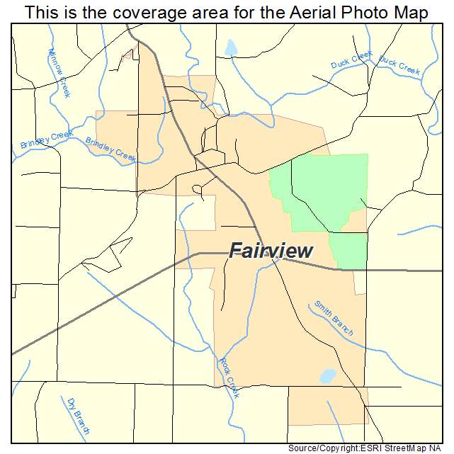 Fairview, AL location map 