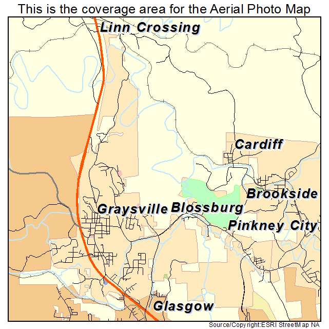 Graysville, AL location map 