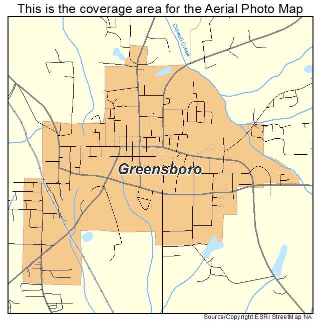 Greensboro, AL location map 