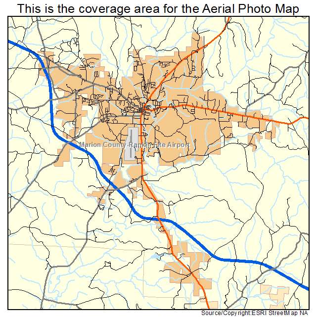 Hamilton, AL location map 