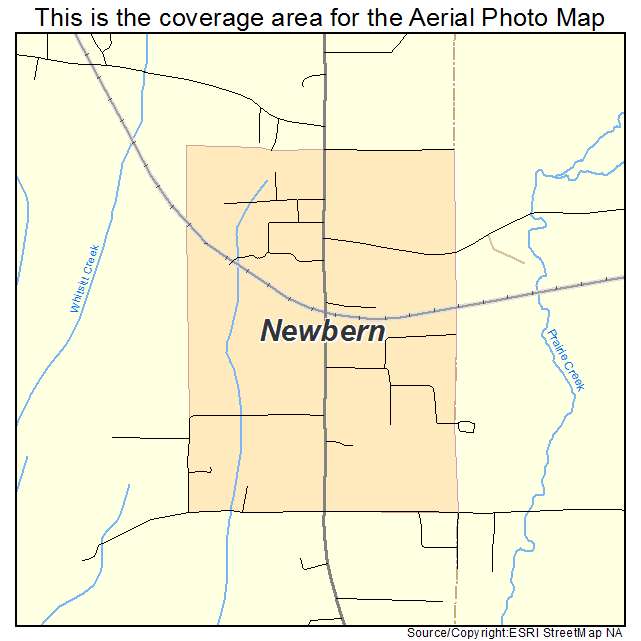 Newbern, AL location map 