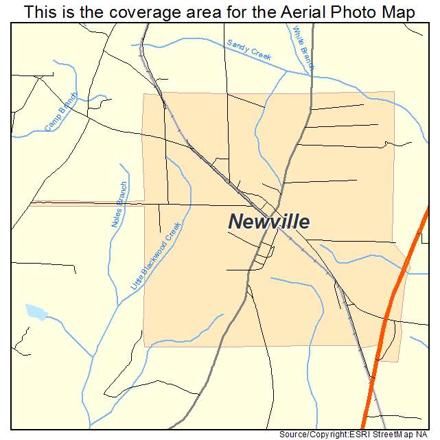 Newville, AL location map 