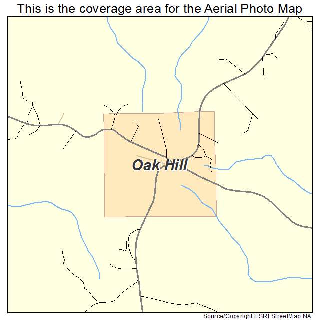 Oak Hill, AL location map 