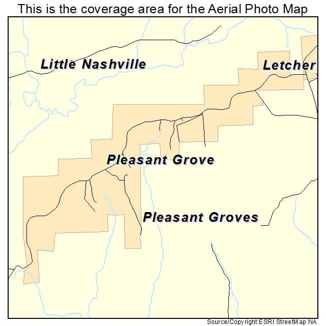 Pleasant Groves, AL location map 
