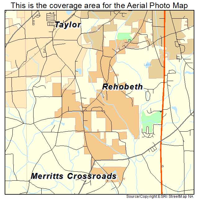 Rehobeth, AL location map 