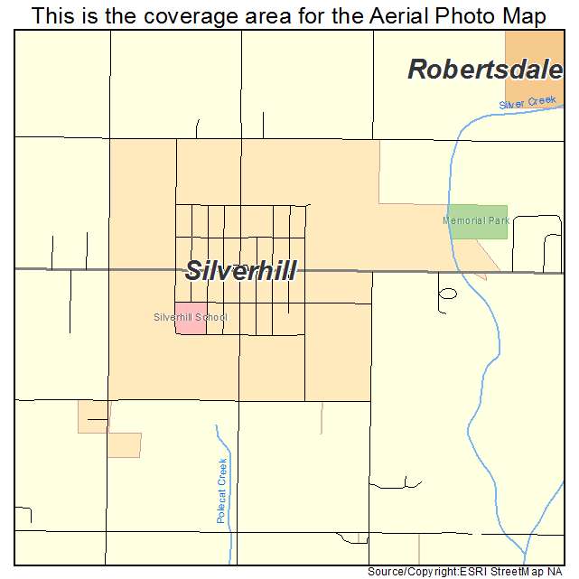 Silverhill, AL location map 