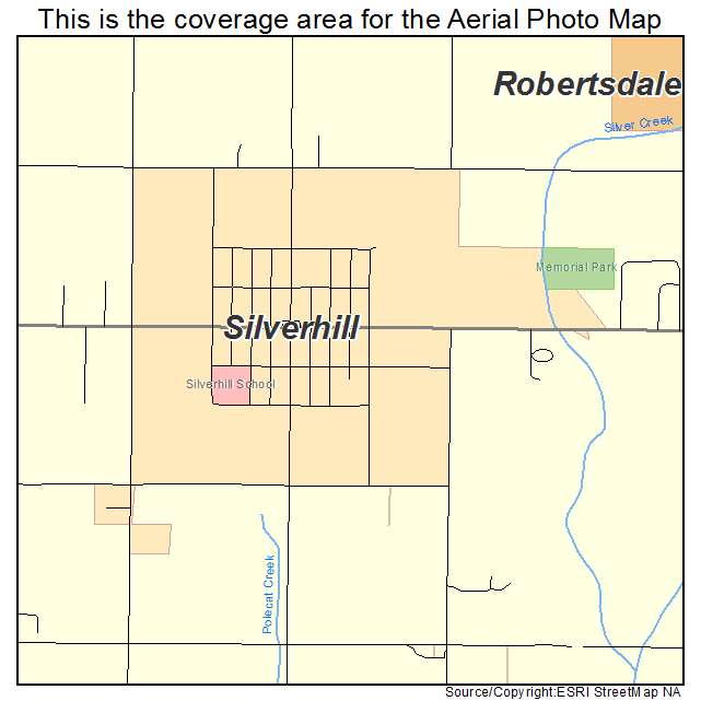 Silverhill, AL location map 