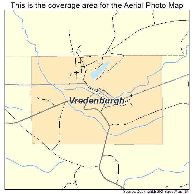 Vredenburgh, AL location map 