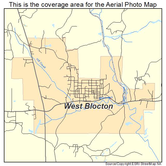 West Blocton, AL location map 