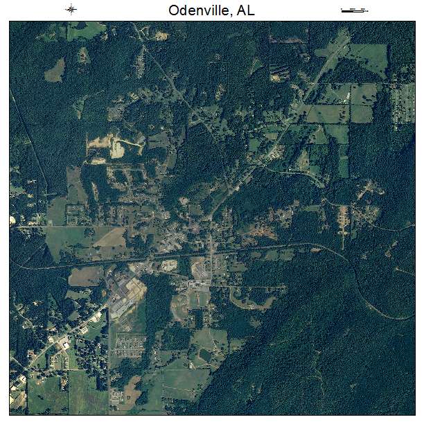 Odenville, AL air photo map