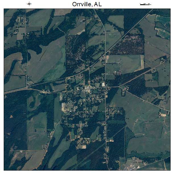 Orrville, AL air photo map