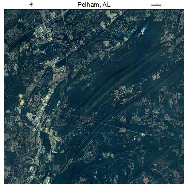 Pelham, AL air photo map