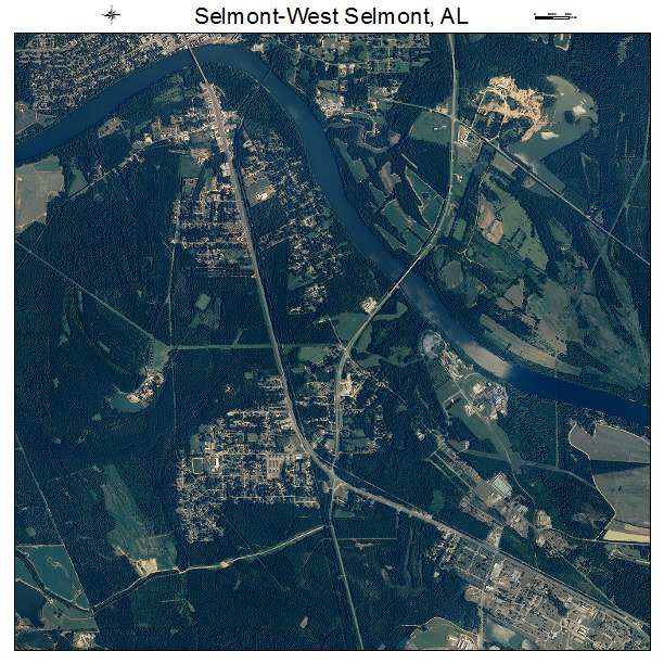 Selmont West Selmont, AL air photo map