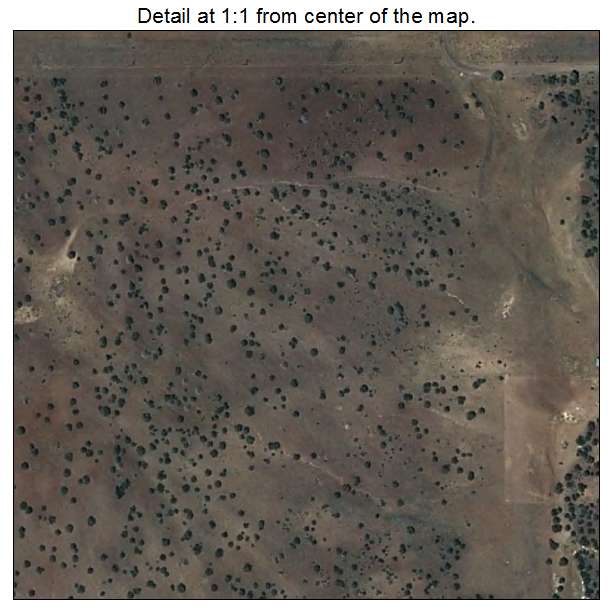 Ash Fork, Arizona aerial imagery detail