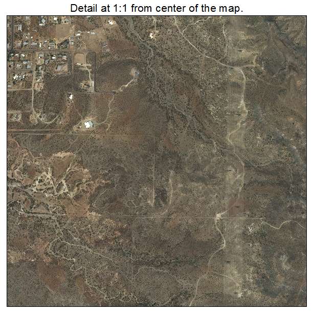 Black Canyon City, Arizona aerial imagery detail