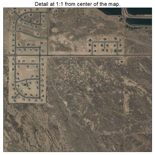 Blackwater, Arizona aerial imagery detail