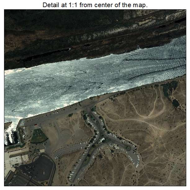 Bluewater, Arizona aerial imagery detail