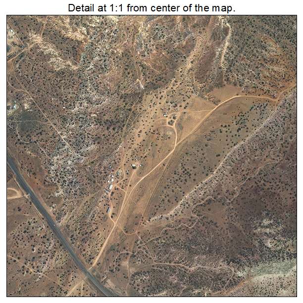 Burnside, Arizona aerial imagery detail