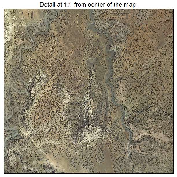 Chilchinbito, Arizona aerial imagery detail