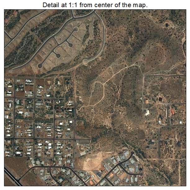 Clarkdale, Arizona aerial imagery detail