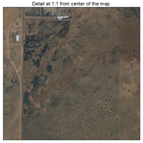 Colorado City, Arizona aerial imagery detail