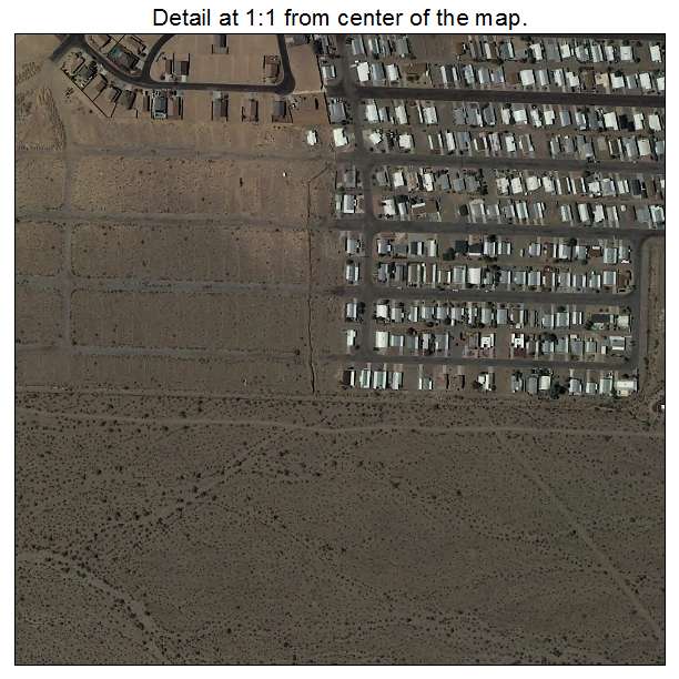 Desert Hills, Arizona aerial imagery detail