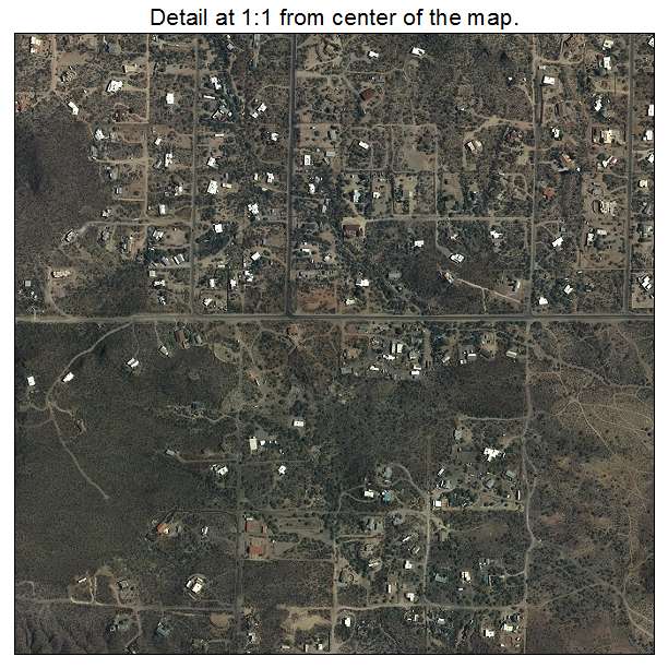 Drexel Heights, Arizona aerial imagery detail