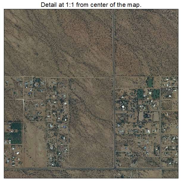 East Sahuarita, Arizona aerial imagery detail